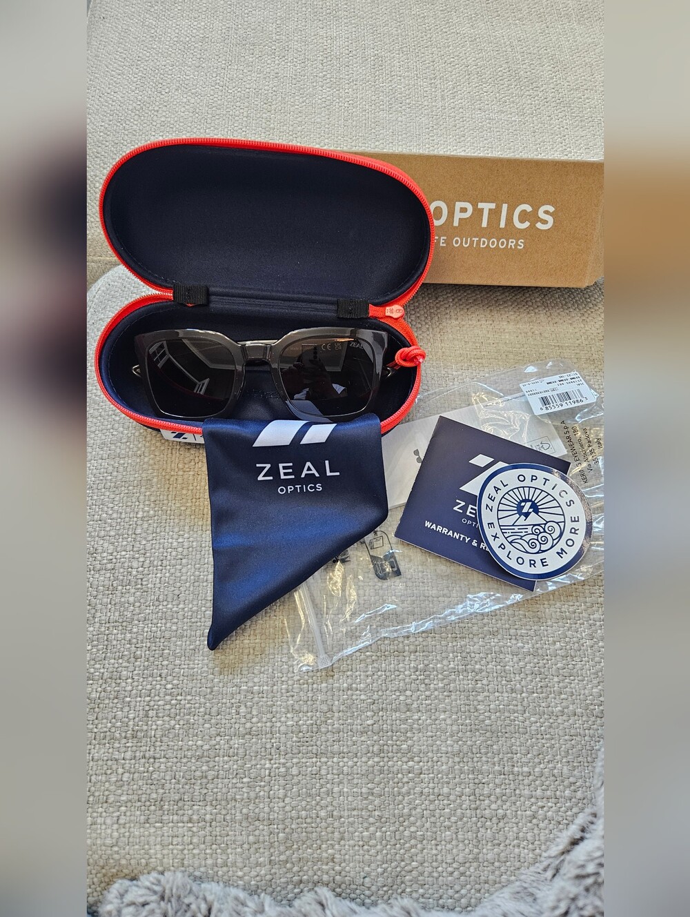 NWT UNISEX Zeal Lolo Sunglasses Copper